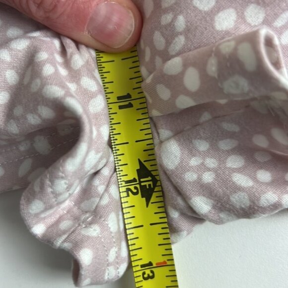 NWT Le  Lis Taupe Polka Dot Romper - Picture 6 of 8